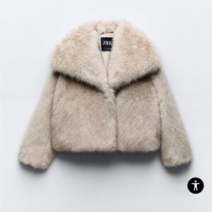 Zara Short Fur Jacket